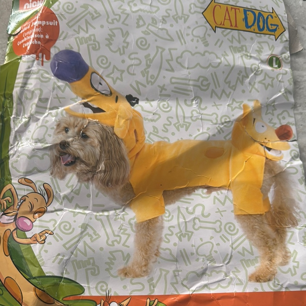 Yellow Dog Costume